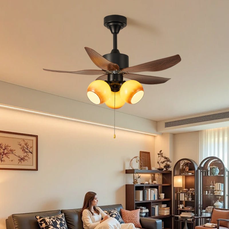 aurelia-blossom-ceiling-fan-light-anzaz-Walnut Color-4