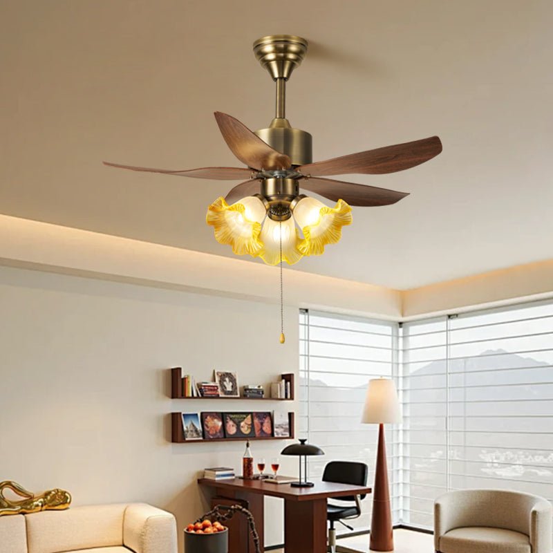 aurelia-blossom-ceiling-fan-light-anzaz-Walnut Color-8