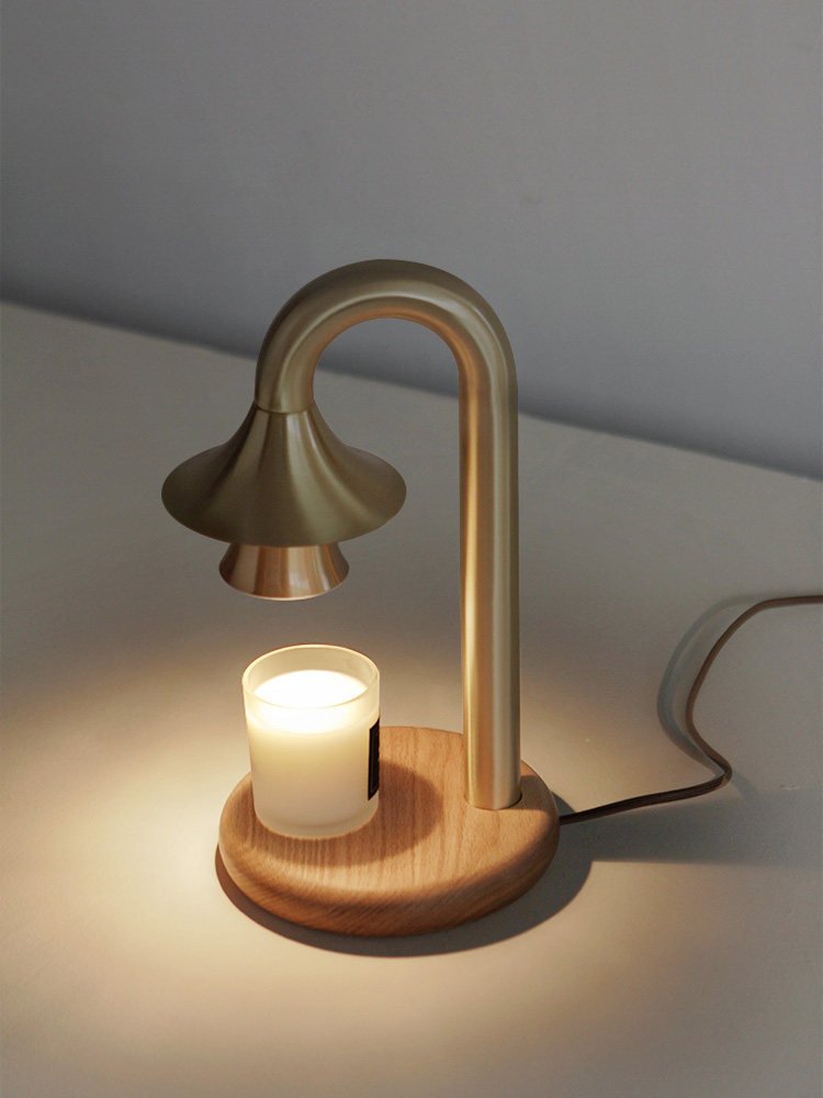 aurelio-candle-warmer-lamp-anzaz-Walnut Color & Gold-8