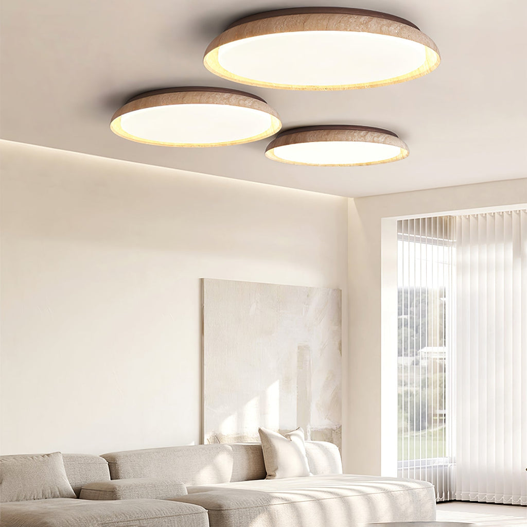aureum-edge-ceiling-light-anzaz-Yellow Travertine & Walnut Color-5