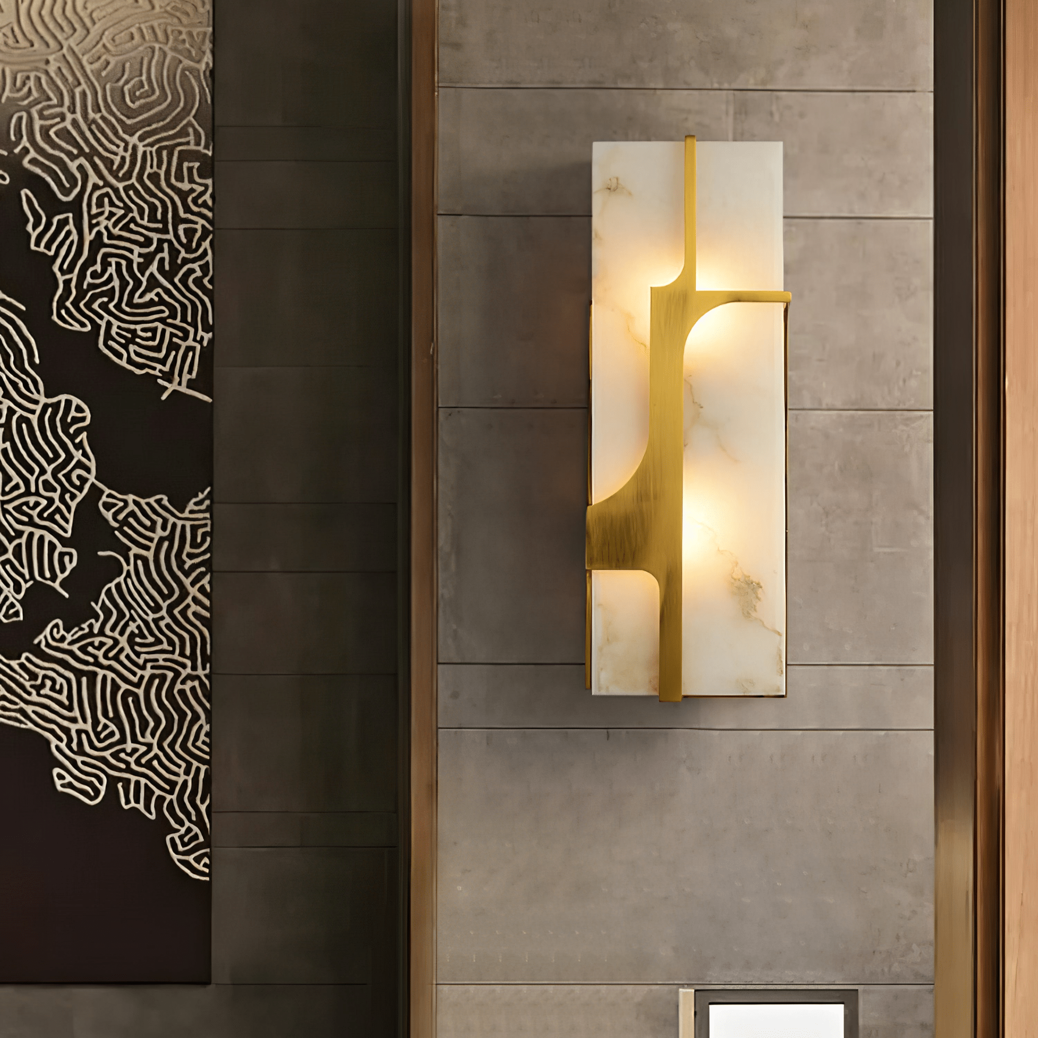 aurevon-wall-sconce-anzaz-Black & White-2