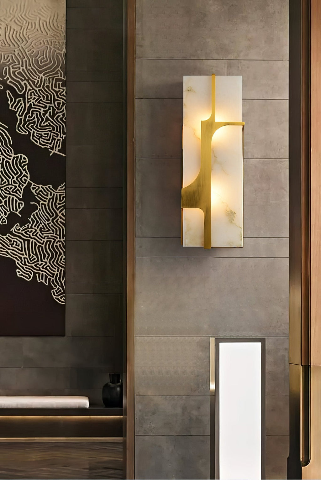 aurevon-wall-sconce-anzaz-Brass & White-3