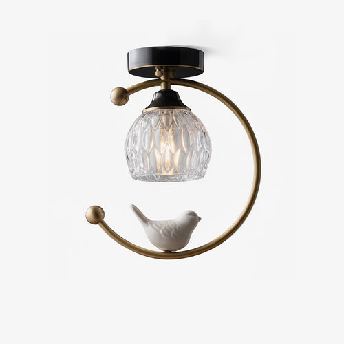 auri-bird-ceiling-light-anzaz-Brass & Black-1