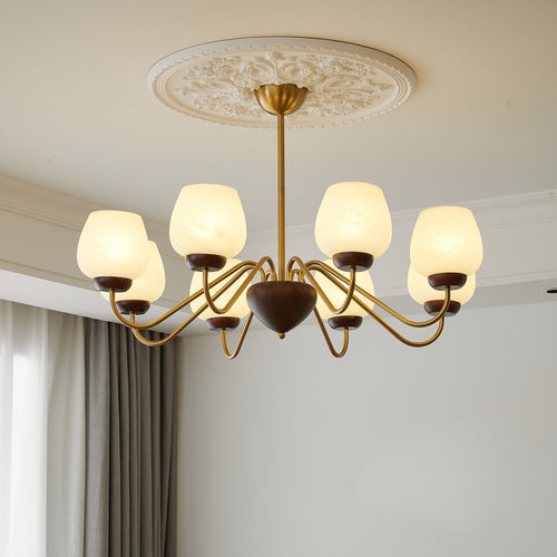 aurorium-chandelier-anzaz-Walnut color & Gold-2