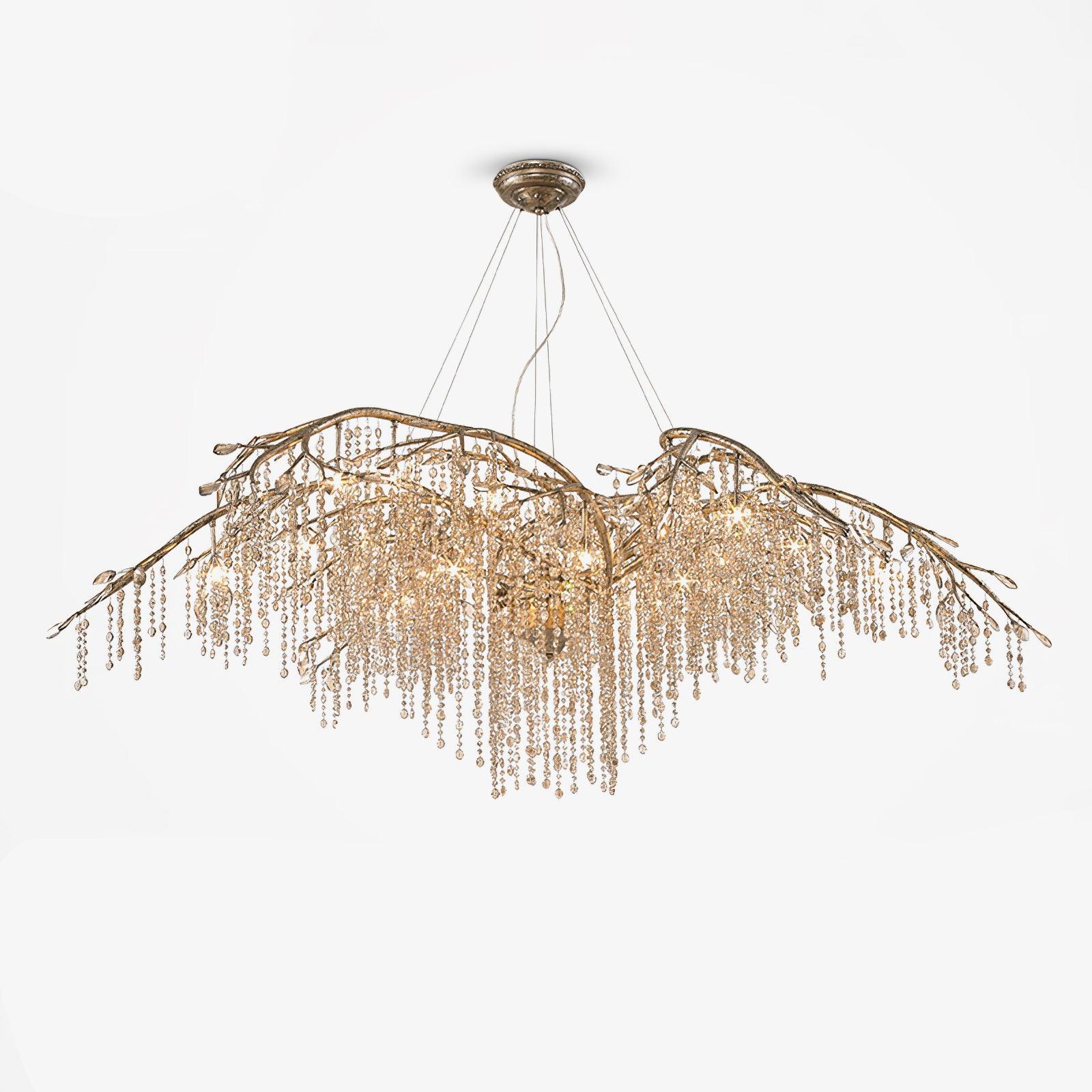 autumn-twilight-chandelier-anzaz-Antique gold & Amber-1
