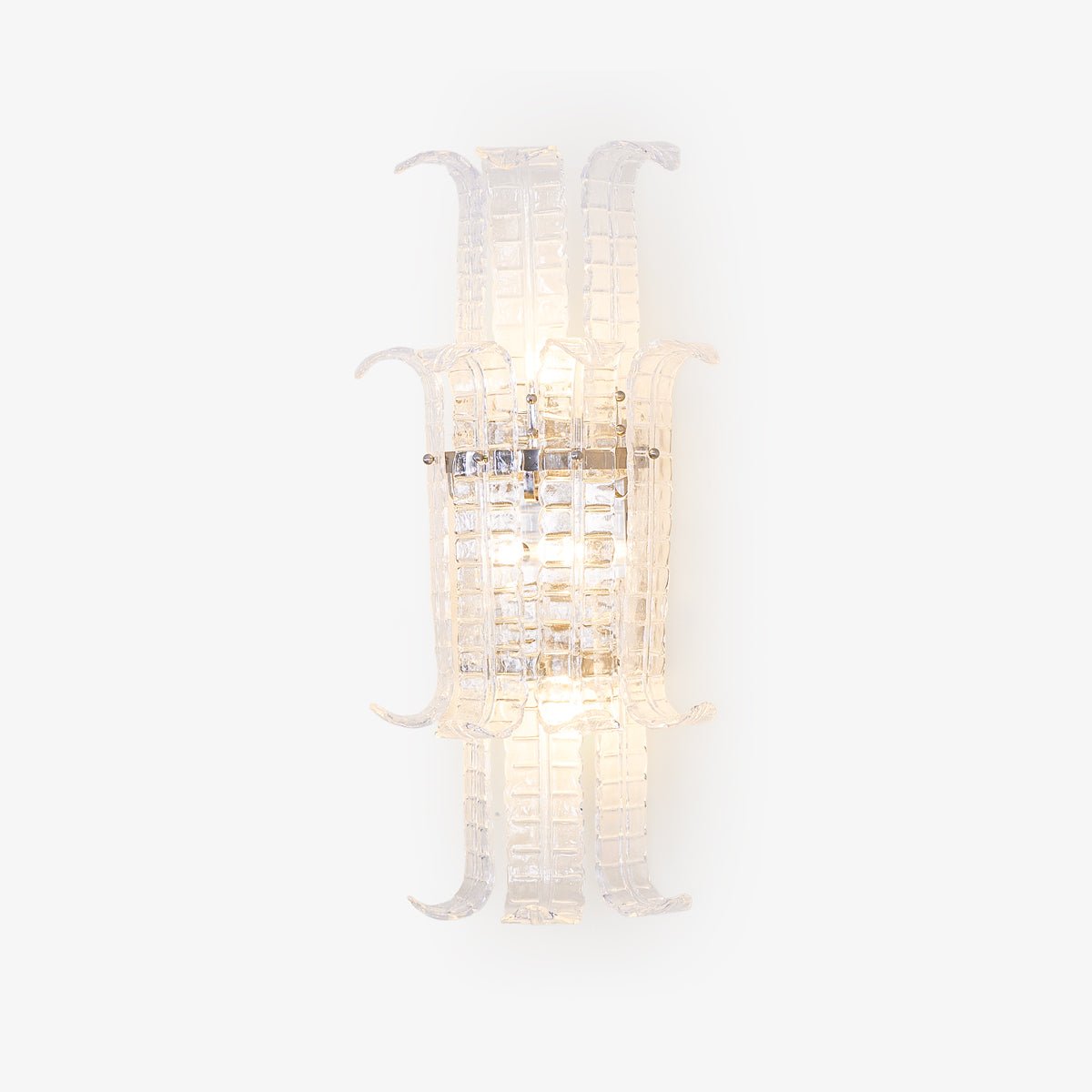 aveline-murano-glass-wall-sconce-anzaz-Chrome & Clear-1