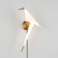 paper-crane-plug-in-wall-lamp-anzaz-Gold & White-2