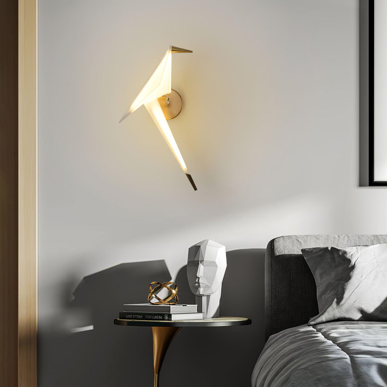 paper-crane-plug-in-wall-lamp-anzaz-Gold & White-3