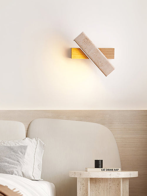 axis-linear-wall-lamp-anzaz-Wood color & Yellow Travertine-2