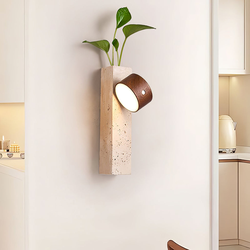 axis-wood-wall-light-anzaz-Wood color & Yellow Travertine-2