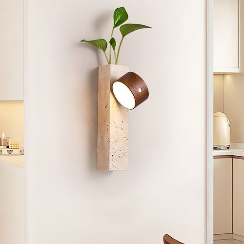 axis-wood-wall-light-anzaz-Wood color & Yellow Travertine-2