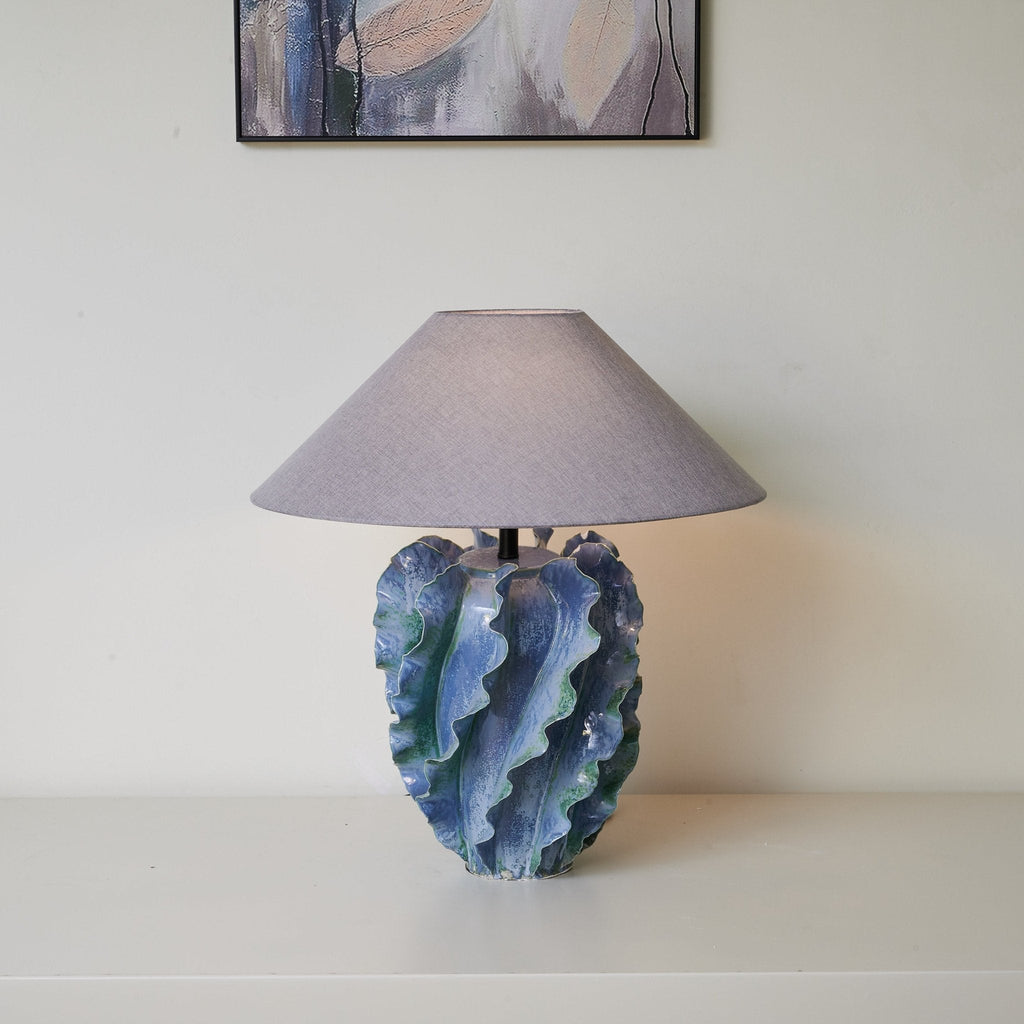 azure-wave-table-lamp-anzaz-Blue & Grey-4