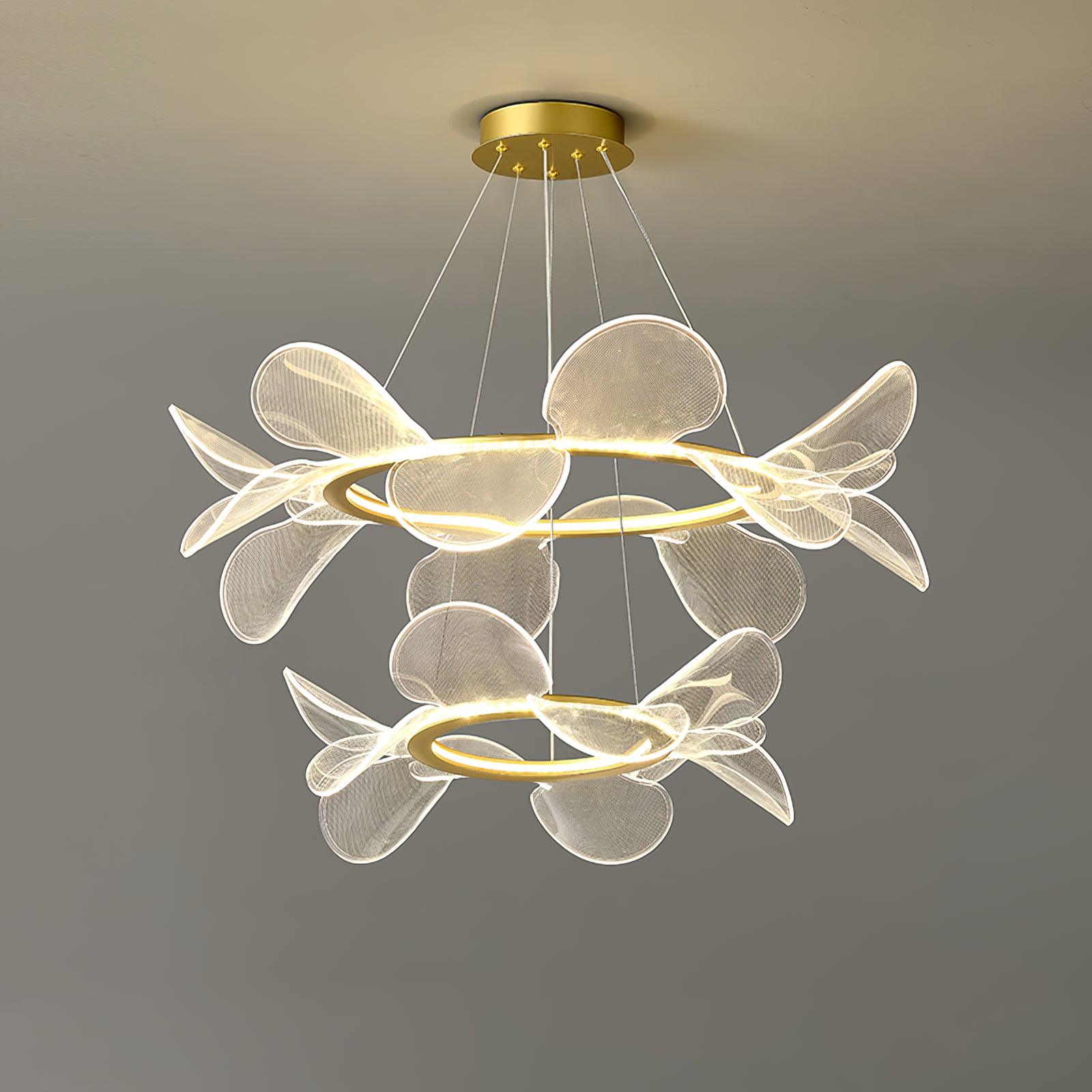 bain-flying-flowers-chandelier-anzaz-Gold & Transparent-3