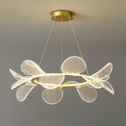 bain-flying-flowers-chandelier-anzaz-Gold & Transparent-2