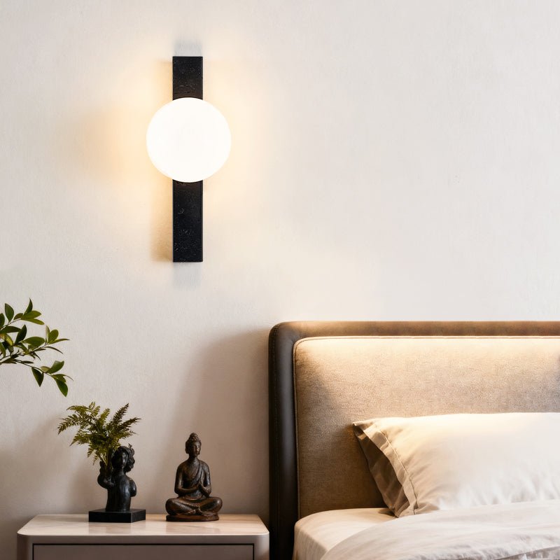 balanced-globe-sconce-anzaz-Black Travertine & White-3