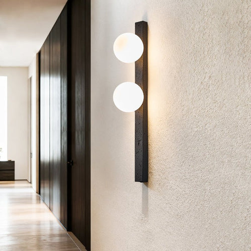 balanced-globe-sconce-anzaz-Black Travertine & White-2