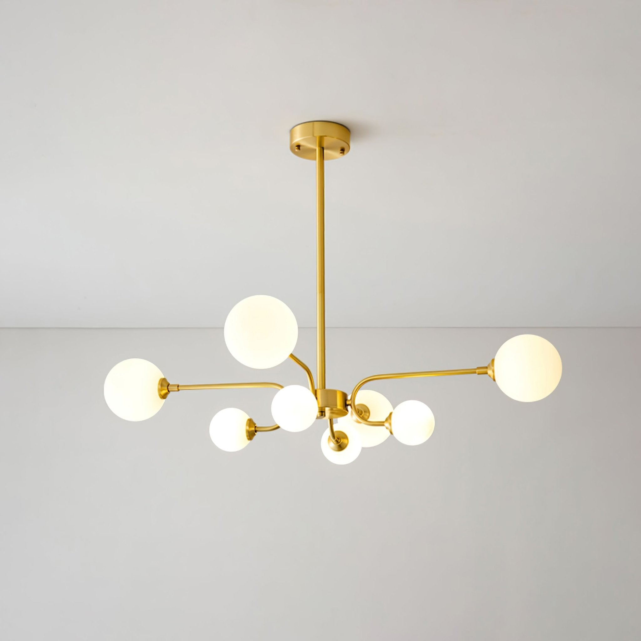 balloon-ball-chandelier-anzaz-Gold & White-5