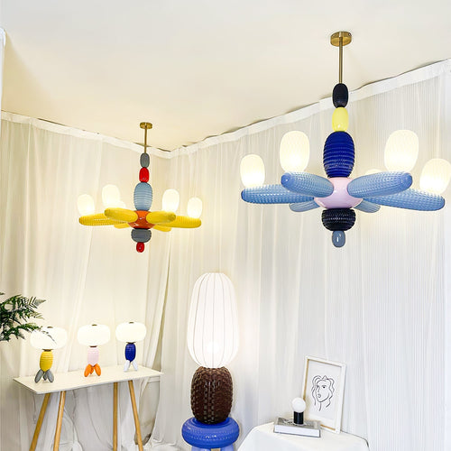 balloons-chandelier-anzaz-Yellow & Colorful-2
