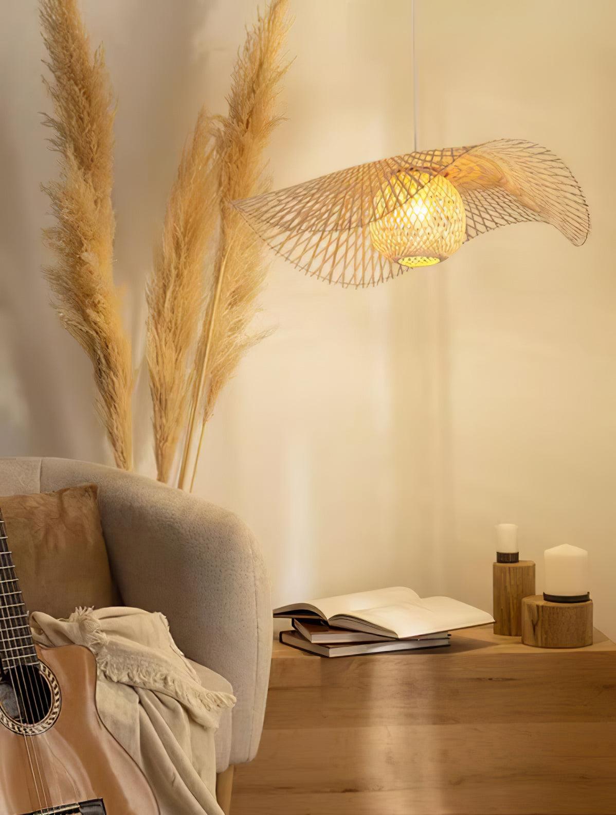 bamboo-frame-pendant-lamp-anzaz-Model C-9