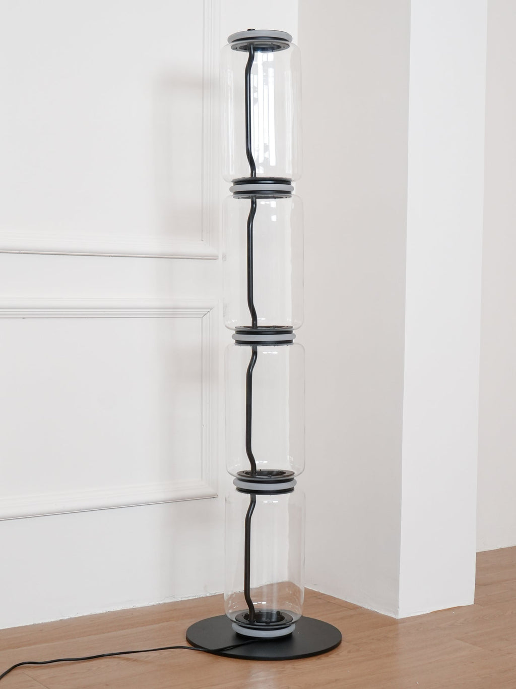 bamboo-glass-floor-lamp-anzaz-Clear+Black & Warm Light-60
