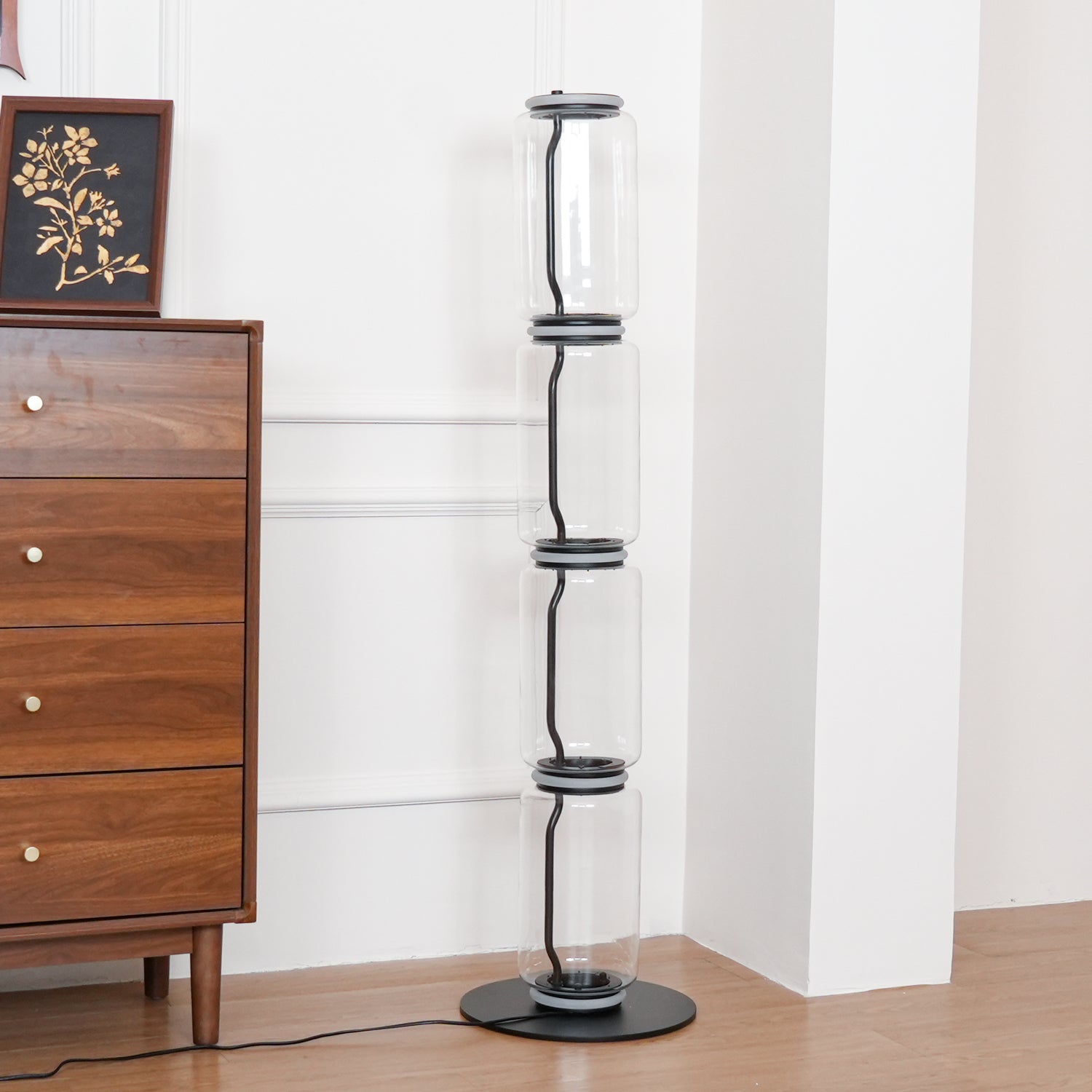 bamboo-glass-floor-lamp-anzaz-Clear+Black & Neutral Light-5