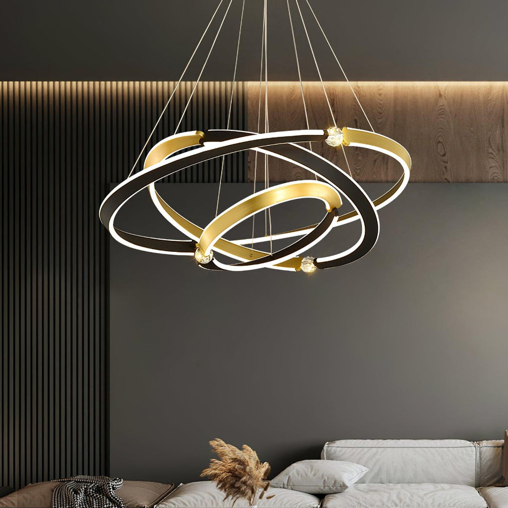 beliani-led-pendant-light-anzaz-Gold & Black-8
