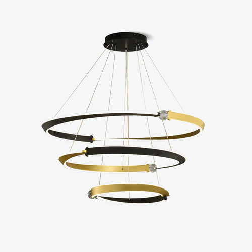 beliani-led-pendant-light-anzaz-Gold & Black-1