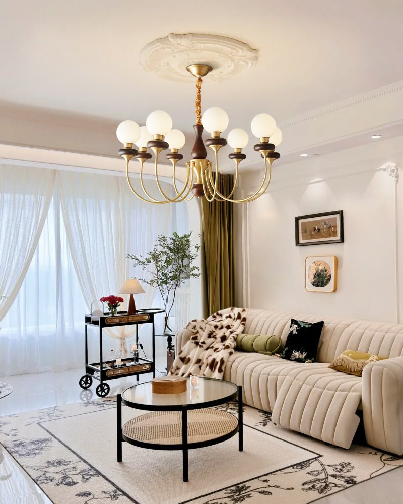 bellagio-arc-chandelier-anzaz-Walnut Color & Brass & White-4
