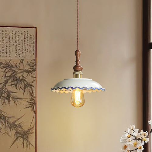 bellaria-ceramic-pendant-light-anzaz-Walnut color & Gold & White-2