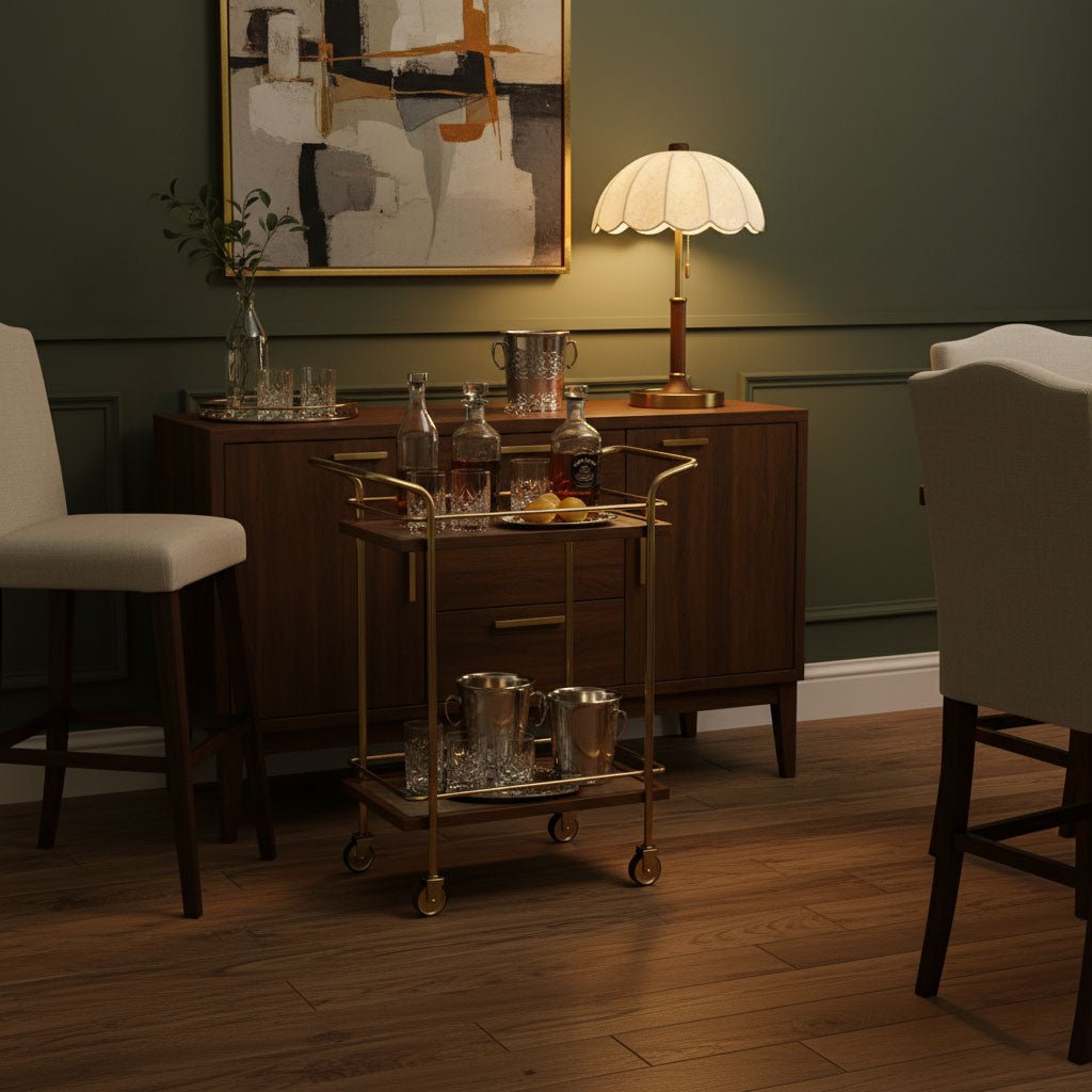 belle-table-lamp-anzaz-Walnut color & Gold & White-4
