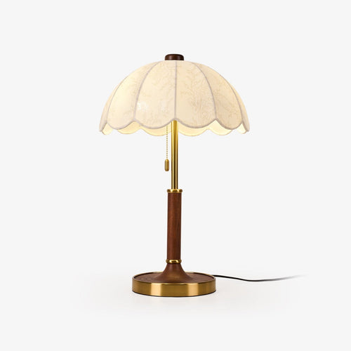 belle-table-lamp-anzaz-Walnut color & Gold & White-1