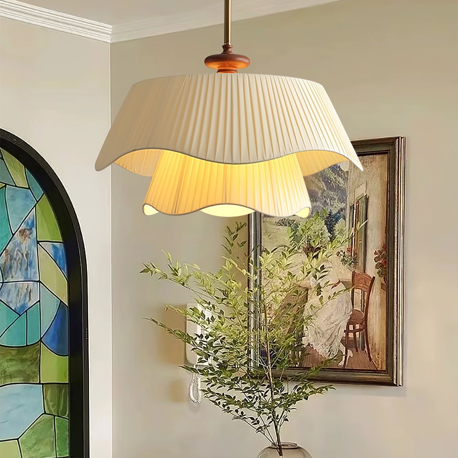 bellevue-pendant-lamp-anzaz-Gold & White-5