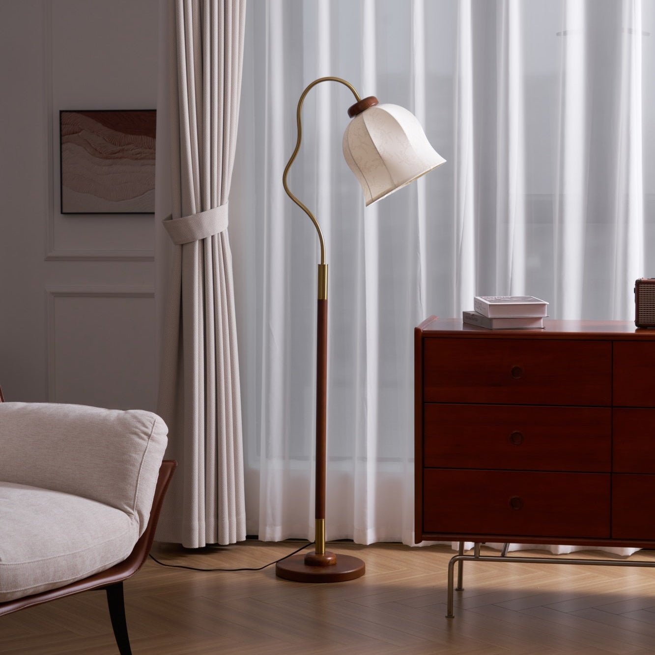 bellvine-floor-lamp-anzaz-Walnut Wood & White-4