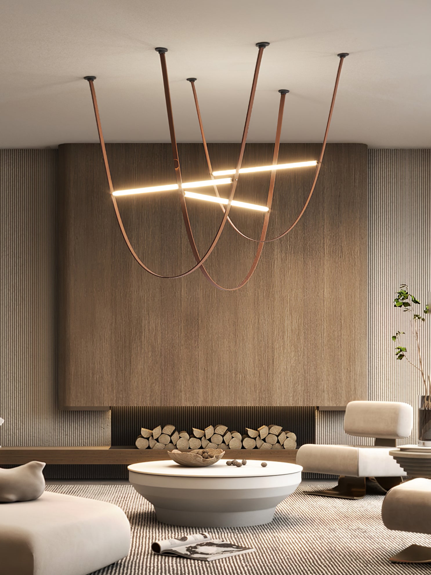belt-pendant-lamp-anzaz-Gold & Black-9