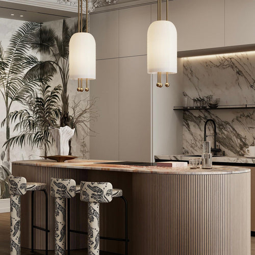 benjamin-pendant-light-anzaz-Gold & White-2