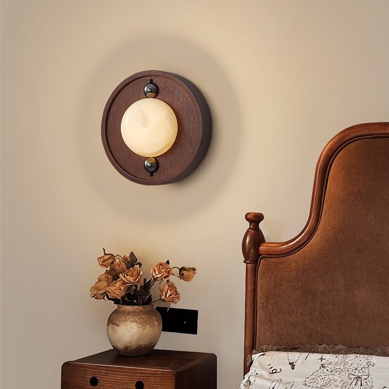 bezel-wall-lamp-anzaz-Walnut Color & White-3