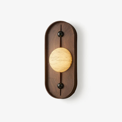 bezel-wall-lamp-anzaz-Walnut Color & White-1