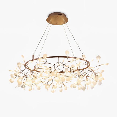 big-o-firefly-led-chandelier-anzaz-Warm Light & Rose gold-1