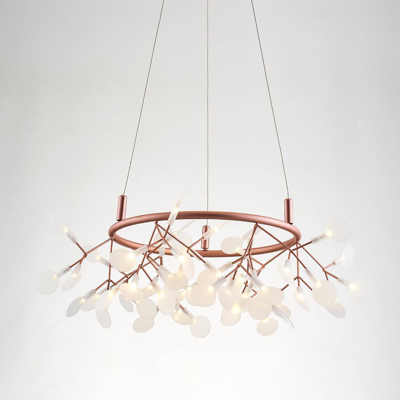 big-o-firefly-led-chandelier-anzaz-Warm Light & Rose gold-11