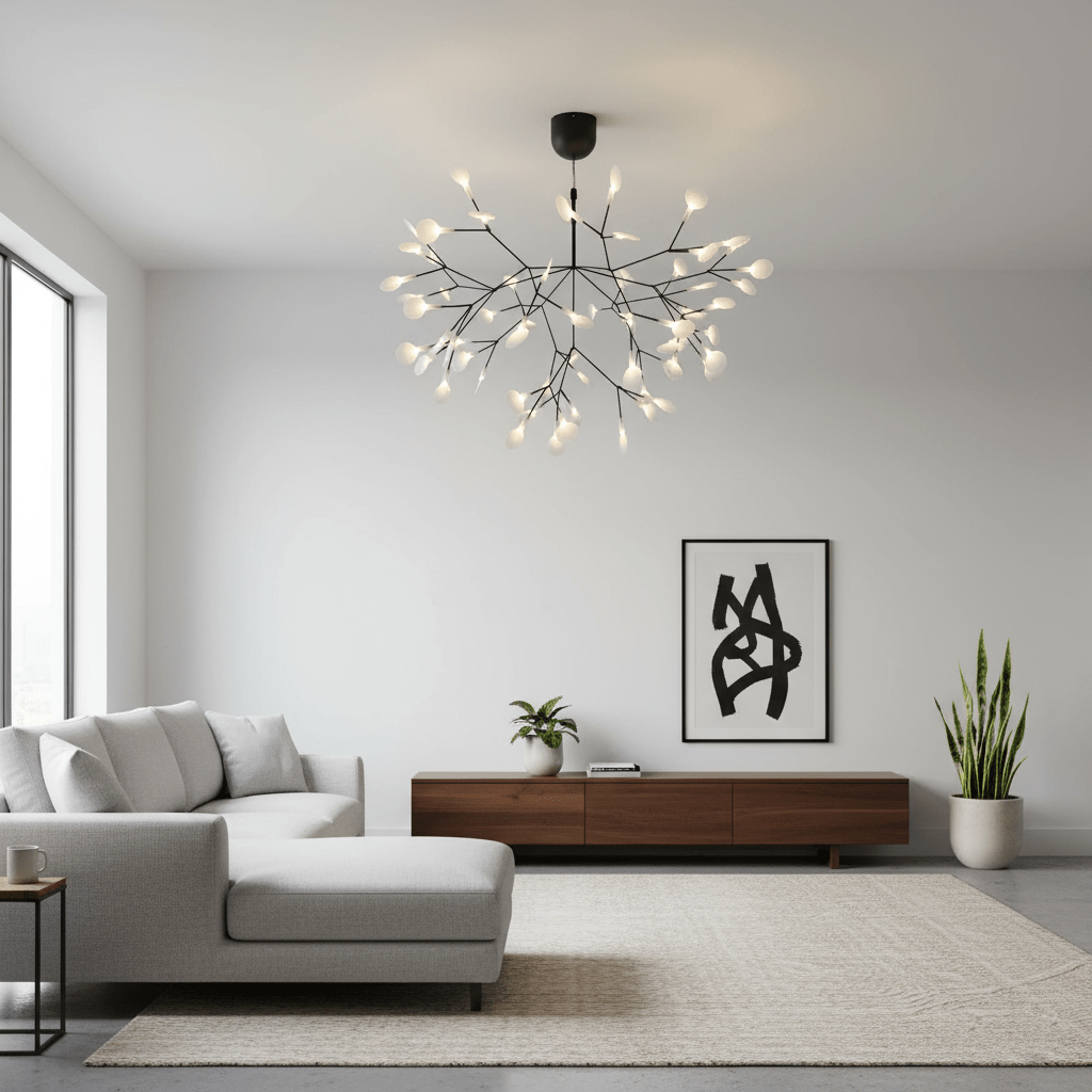 black-firefly-led-chandelier-anzaz-Warm Light-6