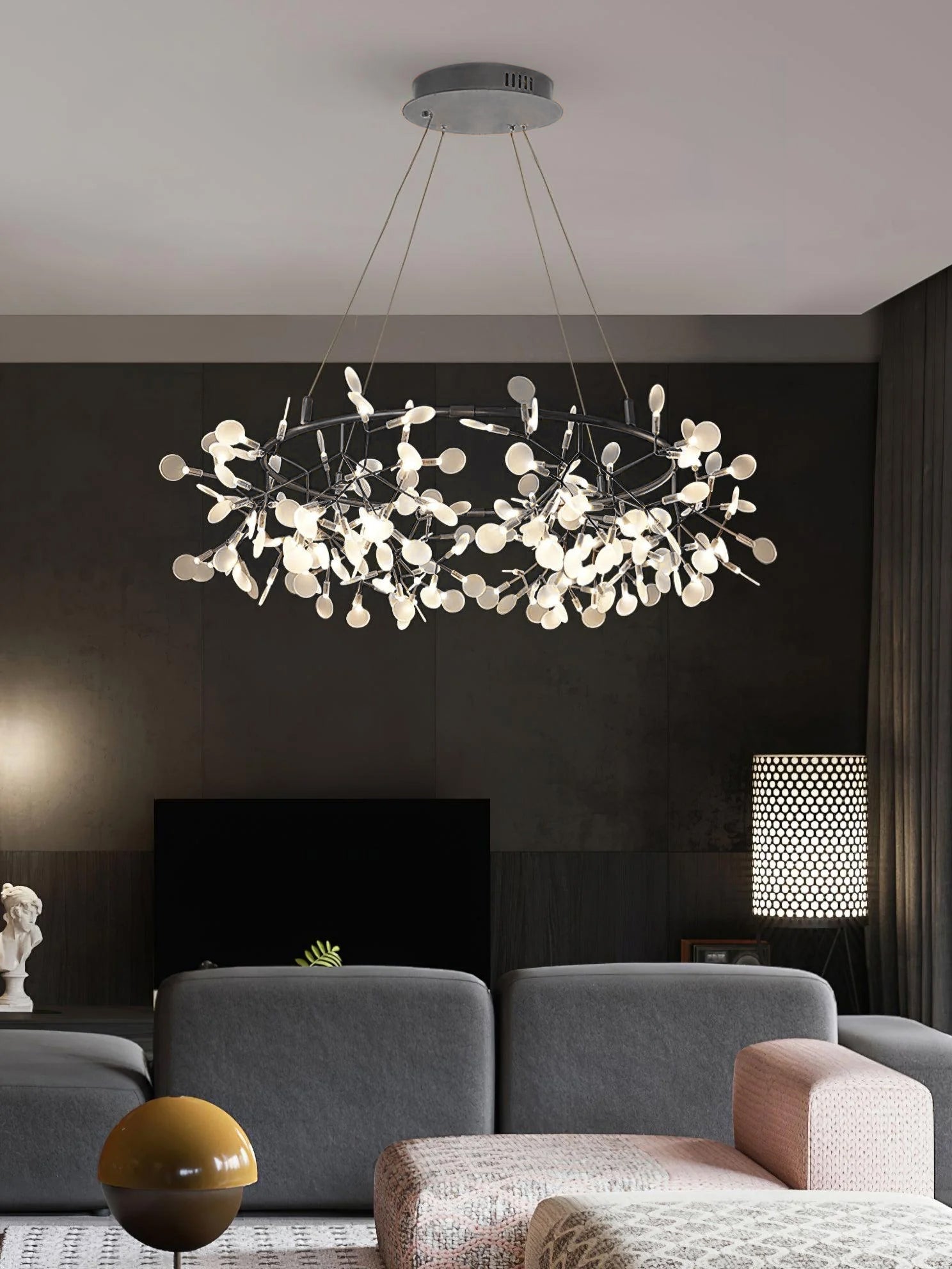 black-big-o-firefly-led-chandelier-anzaz-Cool Light-3
