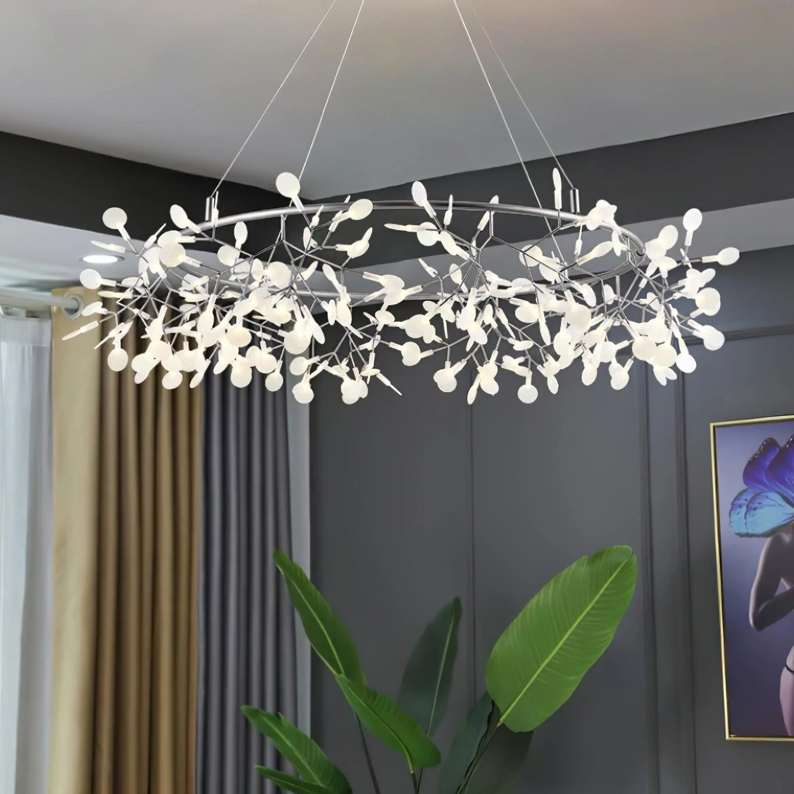 black-big-o-firefly-led-chandelier-anzaz-Warm Light-2