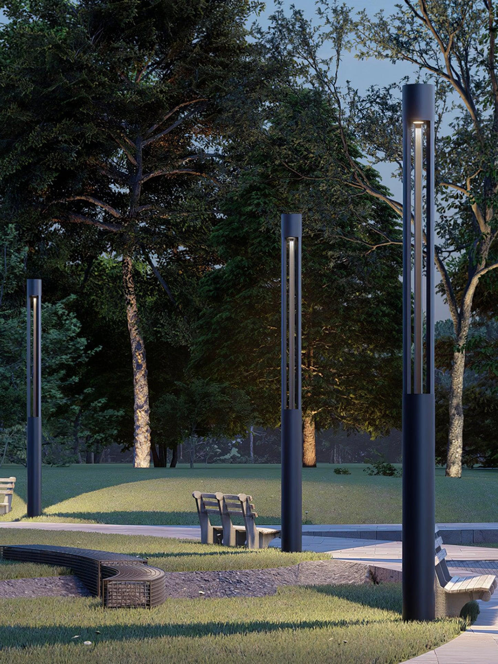 pole-outdoor-post-garden-light-anzaz-Black-13