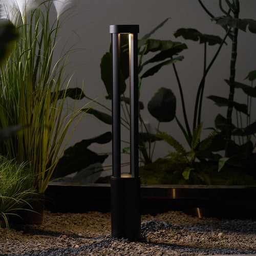 black-cylindrical-garden-outdoor-light-with-solar-panel-anzaz-Black-2