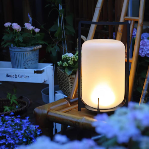 black-twilight-lantern-table-lamp-anzaz-Black & White-2