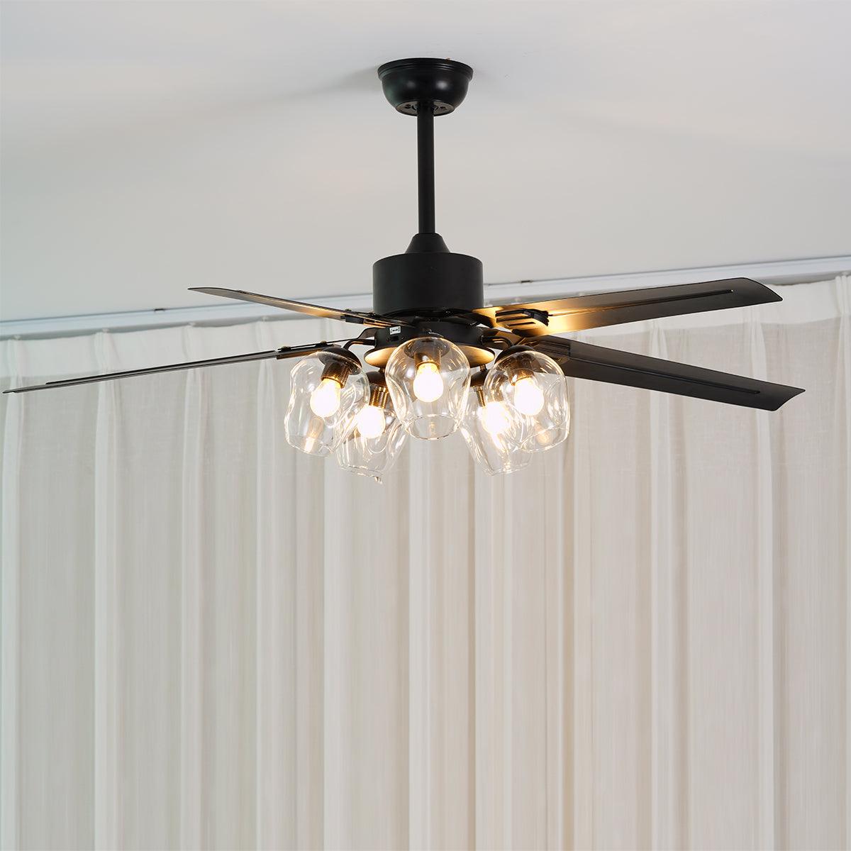 black-vintage-ceiling-fan-anzaz-220v-3