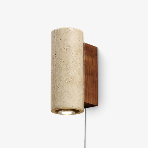 blend-plug-in-wall-sconce-anzaz-Walnut Color & Warm Light-1
