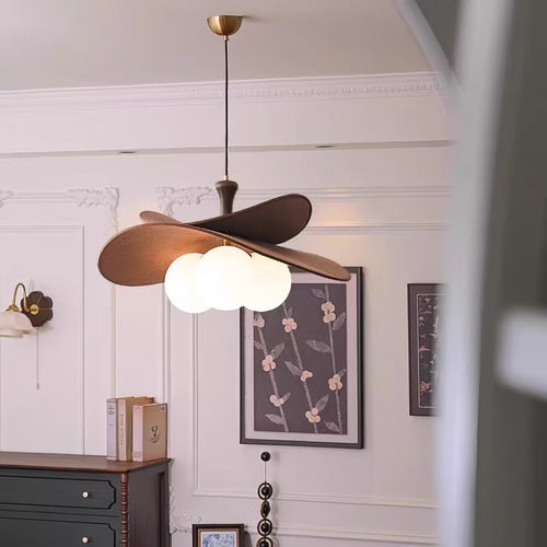 bloom-petals-chandelier-anzaz-Walnut wood color & White-2