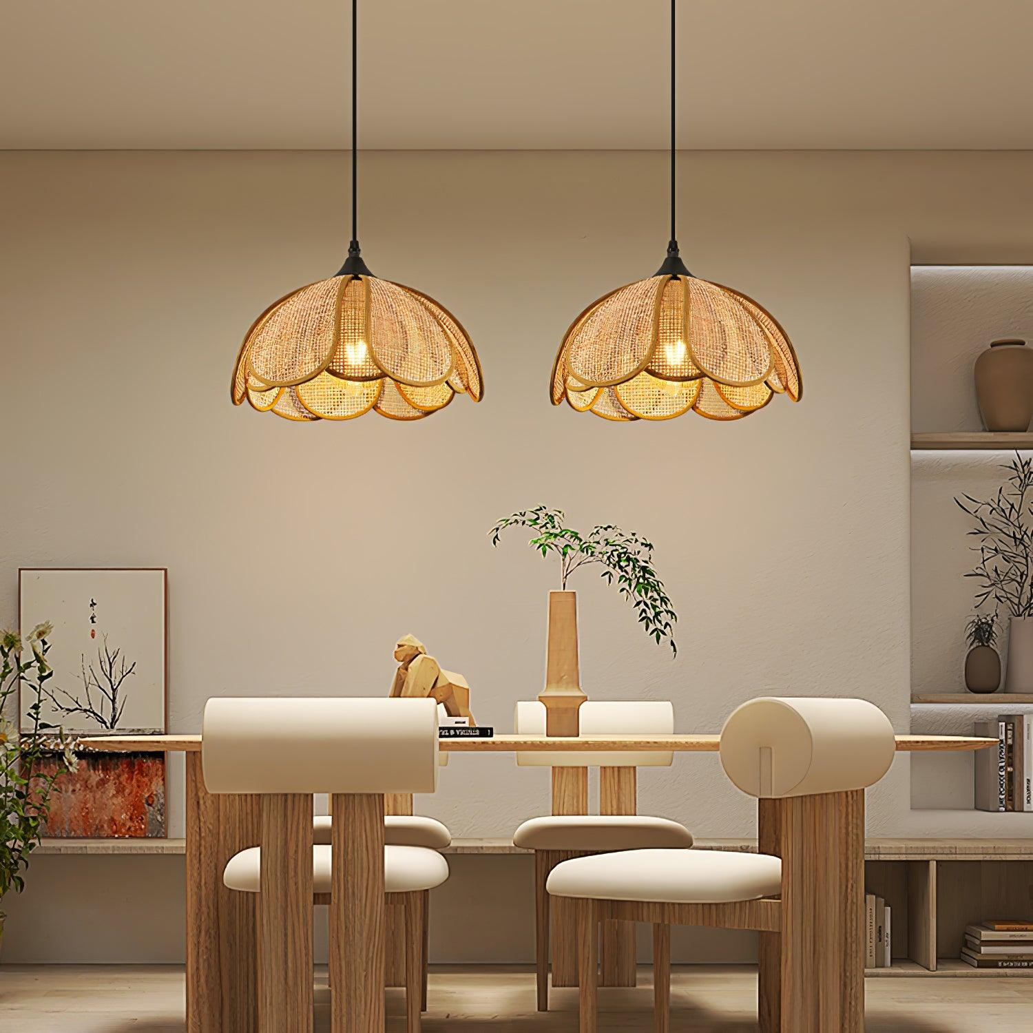 bloom-rattan-pendant-lamp-anzaz-Black & Natural Rattan-2