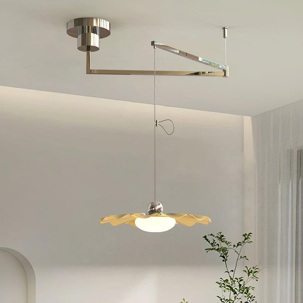blooming-flower-pendant-light-anzaz-Chrome & White-2